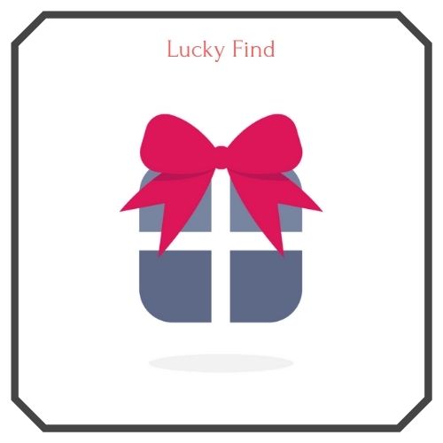 lucky find free uk lottery logo image of a present