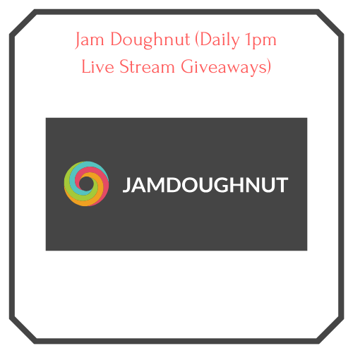 jam doughnut app free daily giveaway - jam doughnut logo and title